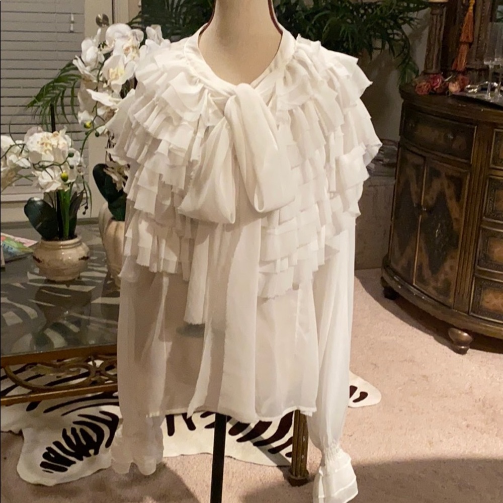 Ruffle Blouse #199